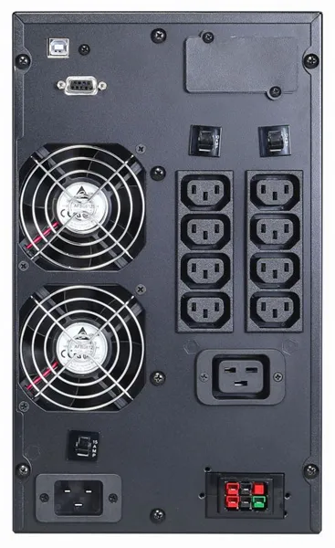 Powercom MACAN, On-Line, 3000VA/3000W, Tower, 8*IEC320-C13+С19, Serial+USB, SNMP Slot (1034863)