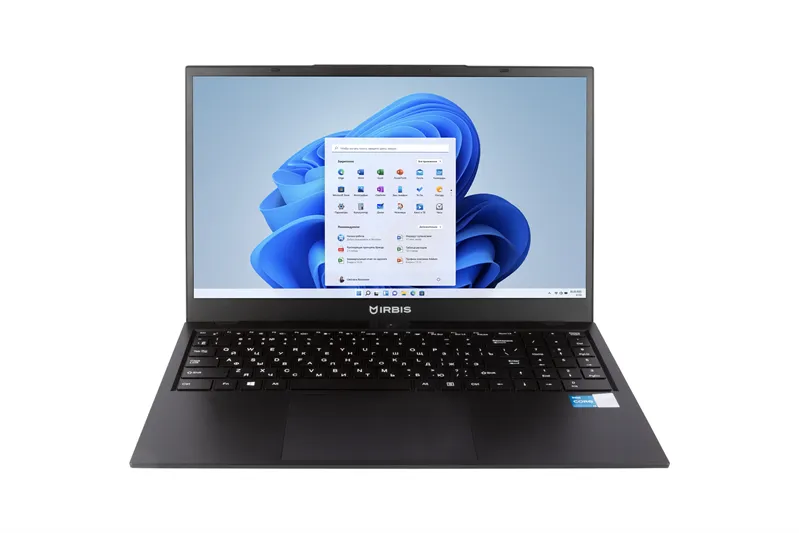 Ноутбук (Апгрейд) IRBIS 15N 15.6" FHD (1920x1080) IPS AG,Core i3-1215U,16Gb DDR4-3200(2),256Gb SSD NVMe M.2 + 512Gb SATA,Wi-Fi 6+BT 5,5300mAh,Metal Case,Kbd Bl,Type-C Charger,1.77kg,Black,1yw,Win11Pro