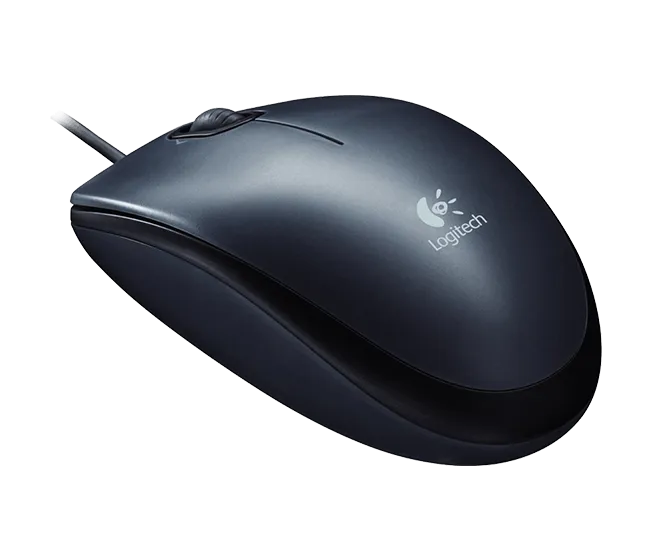 Logitech Mouse M100,  Grey Dark, USB, 1000dpi, [910-005003/910-001604]