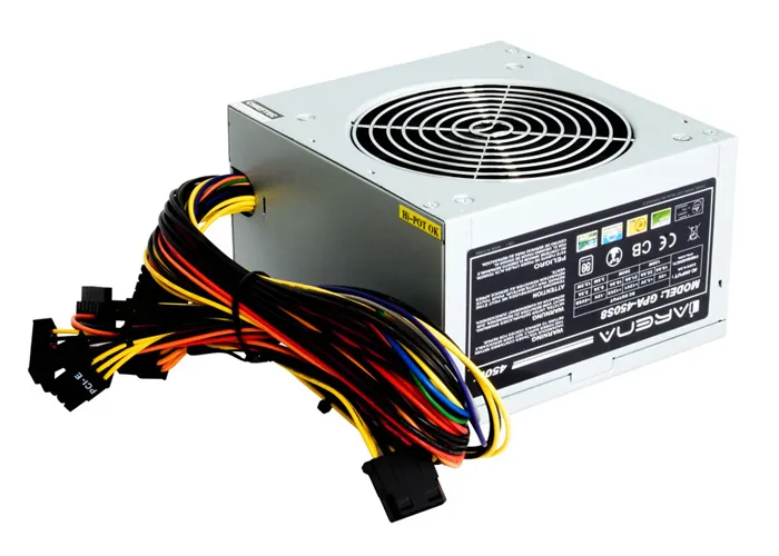 Chieftec PSU GPA-450S8 450W ATX2.3 APFC Bulk 12cm Fan Active PFC 20+4p; 4p; 6+1p; 3xSATA; 2xMolex+FDD
