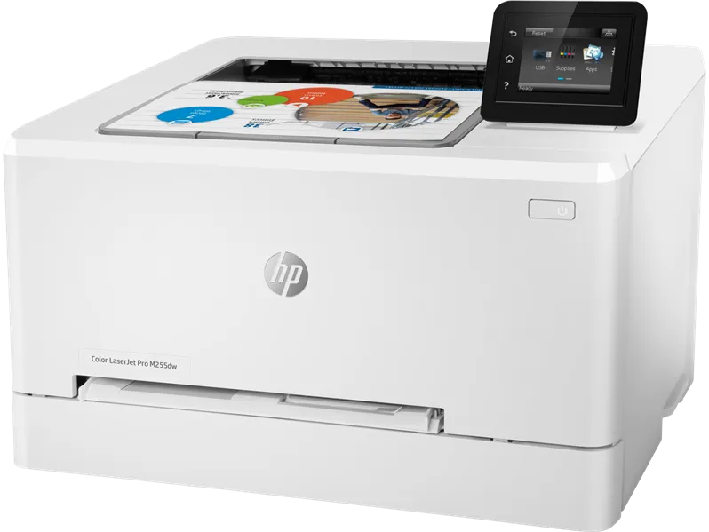 Принтер лазерный HP Color LaserJet Pro M255dw (7KW64A) A4 Duplex Net WiFi белый