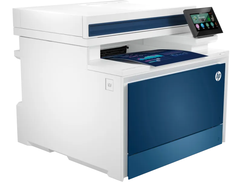 Лазерное многофункциональное устройство HP MFP Color LaserJet Pro 4303fdn (p/c/s/f, A4,600 dpi,33(35)ppm,512Mb,2 trays 50+250,4.3'' touch display,Duplex, DADF50,USB/GigEth/4 cart.in box black 2000&cmy1000 pages, repl. W1A79A)