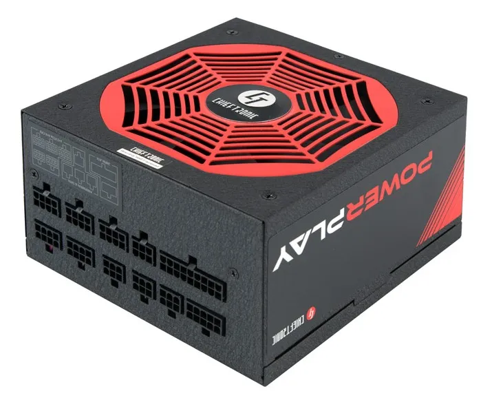 Chieftec CHIEFTRONIC PowerPlay GPU-1200FC (ATX 2.3, 1200W, 80 PLUS PLATINUM, Active PFC, 140mm fan, Full Cable Management, LLC design, Japanese capacitors) Retail