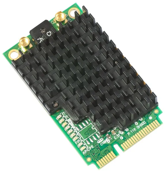 Wi-Fi Карта MikroTik 802.11a/c High Power miniPCI-e card with MMCX connectors