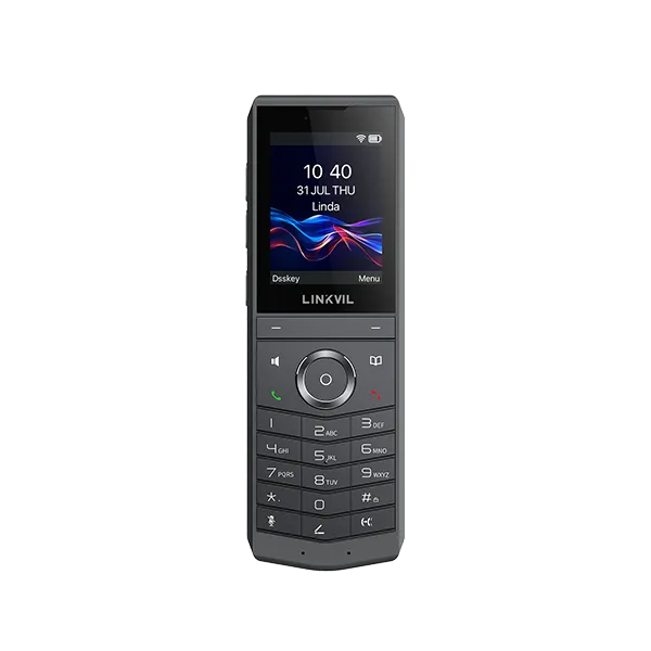 LINKVIL W620W Беспровод. Wi-Fi, 8 SIP-акк., 2.4" 240 х 320 Цвет. экран, защ. от падения с 1.8м., BT 5.0, бат. 3000 mAh