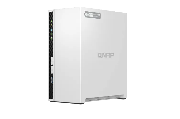 Сетевое хранилище NAS Qnap TS-233 2-bay настольный Cortex-A55 RK3568B2