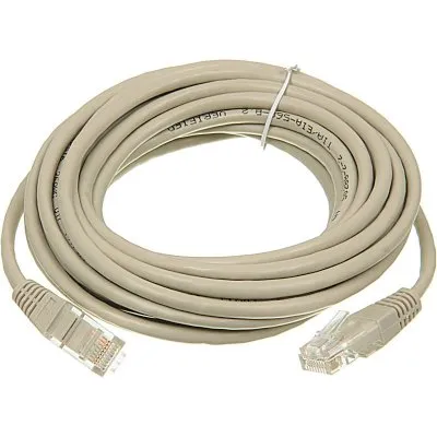 Патч-корд Lanmaster TWT-45-45-50-GY UTP RJ-45 вил.-вилка RJ-45 кат.5E 50м серый ПВХ 26AWG