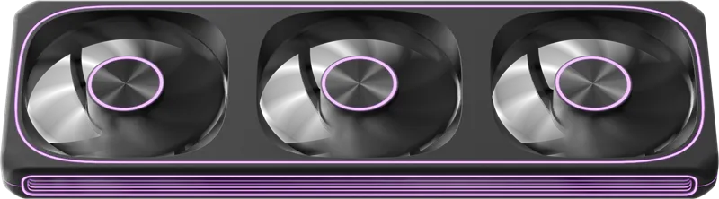 Formula V Line AIR FUSION 3 BK REVERSE, 360x120x28mm, ARBG 3pin + PWM 4pin, 500-1800 RPM, 37.83 DBA MAX, HYDRO BEARING