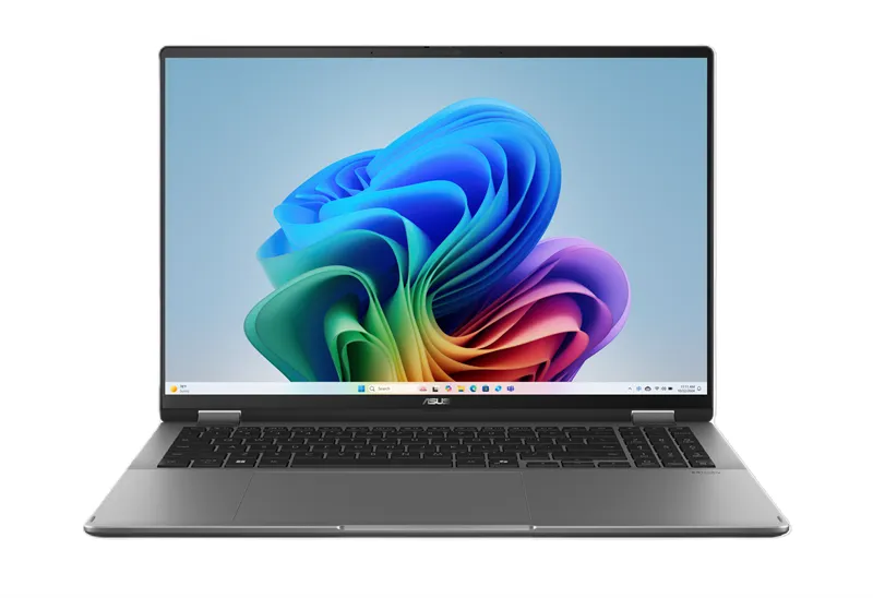 ASUS Vivobook 16 Flip TP3607SA-RJ068W Intel Core Ultra 7  256V 16GB 2.2 GHz/LPDDR5X 16GB/ 1TB PCIE G4 SSD Intel Arc/16" OLED WQXGA+ BEND GLARE TOUCH(120HZ/ WIN11 HOME 1.50 kg Matte Gray