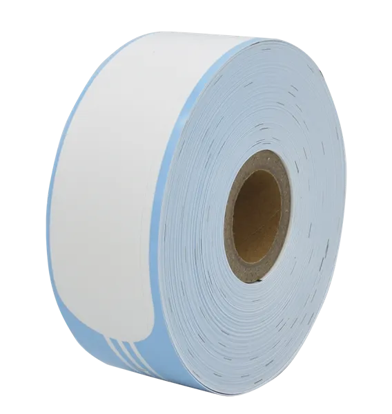 G&G браслеты для взрослых Adult Blue 35 mm/260 mm, цвет голубой, 100 шт в рулоне, клипсы в комплекте