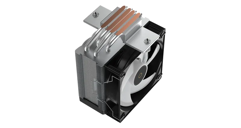 Ocypus Gamma A40 BK ARGB Digital, 100mm ARGB FAN, Top Display Panel, 4 HEAT PIPES, 4-PIN PWM, 600-2400 RPM, 29.5DBA, HYDRO BEARING, LGA115X/1200/1700/18XX, AM4/AM5