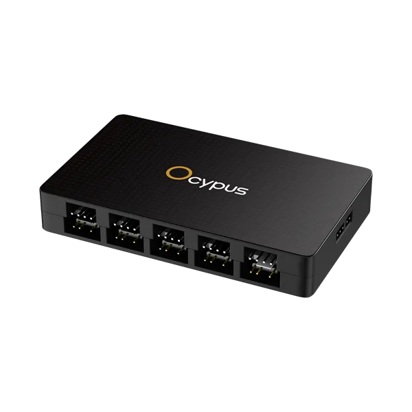 Ocypus Delta EH10 BK, 10 ports FAN/ARGB Hub