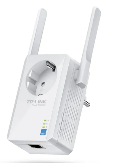 Повторитель беспроводного сигнала TP-Link TL-WA860RE N300 10/100BASE-TX белый