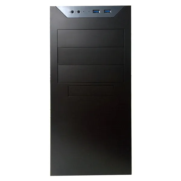 MidiTower Powerman BA833BK PM-600ATX-F U3.0*2+A(HD) ATX, mATX
