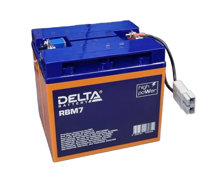 Delta сменный батарейный модуль для ИБП APC, аналог RBC7, гарантия 2 года