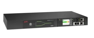 Автоматический переключатель нагрузки APC Rack ATS, 230V, 16A, C20 in, (8) C13 (1) C19 out