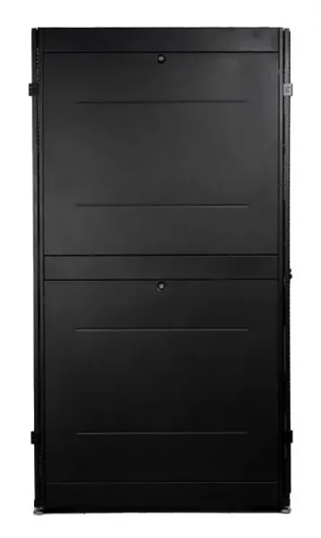 Серверная стойка Systeme Electric, Монтажный шкаф Uniprom, 48U-600/1070, боковые панели 4шт, черный