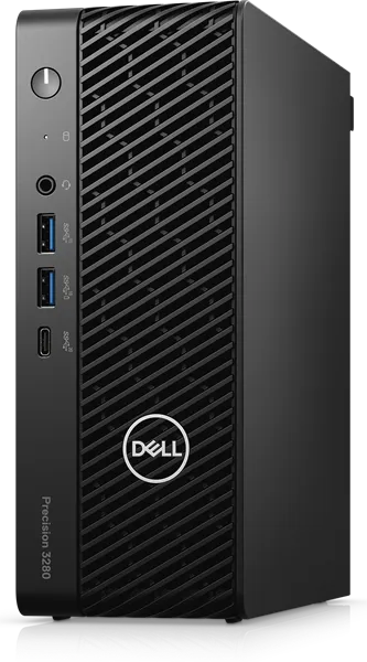 Dell Precision 3280 Compact Workstation Core i9-14900 (2,0GHz) 64GB (2x32GB) DDR5 5600, 1Tb SSD, Nvidia RTX A4000, 16GB GDDR6, 280W, No Optical Drive, No WiFi, Linux Ubuntu,  1YW