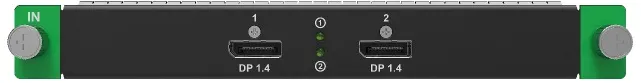 MX_2xDP1.4 input card