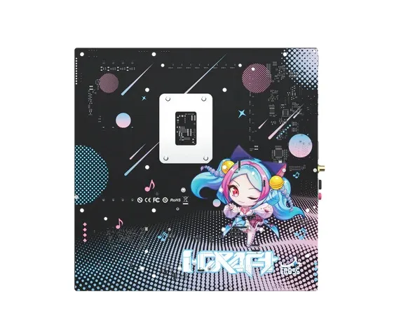 MAXSUN MS-iCraft 860M CROSS Pro, B860, LGA1851, 4*DDR5, 4*SATA3, 2*M.2, USB 3.2, USB 2.0, Type-C, 1*PCIEx16, 1*PCIex4, HDMI+DP, mATX