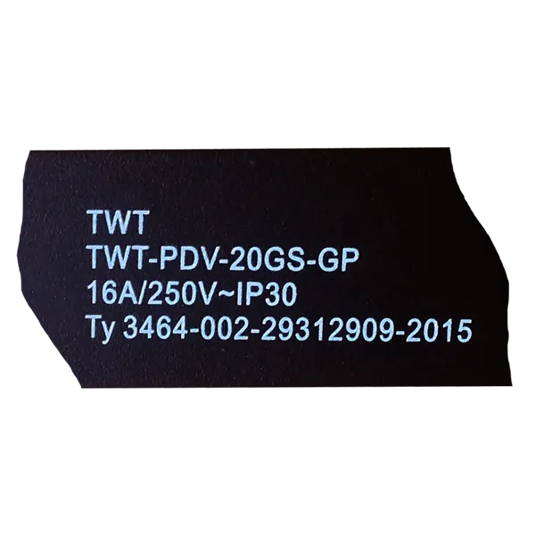 Блок розеток вертикальный, 1-фазный с автоматом, 16A / 250V, 20xSchuko, шнур 3.0 м, вилка Schuko