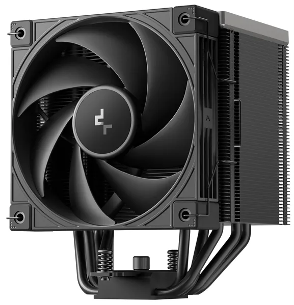 Кулер для процессора DEEPCOOL AK500 G2 LGA1851/1700/1200/115X/AM5/AM4 (9шт/кор, TDP 240W, PWM, Fan 120mm, 5 тепл. трубок, Copper Base, Wood-grain top cover, черный) RET (R-AK500G2-BKNNMN-GJD)