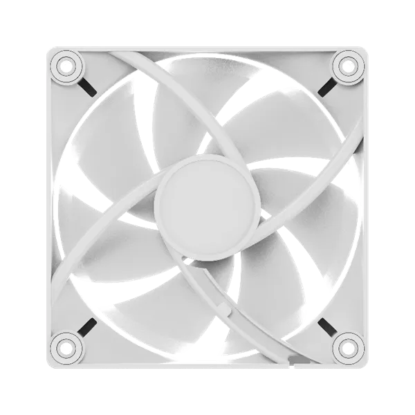 Ocypus Delta F12 WH ARGB, 120x120x25mm, 4-PIN PWM, 500-2000 RPM, 29 DBA MAX, HYDRO BEARING