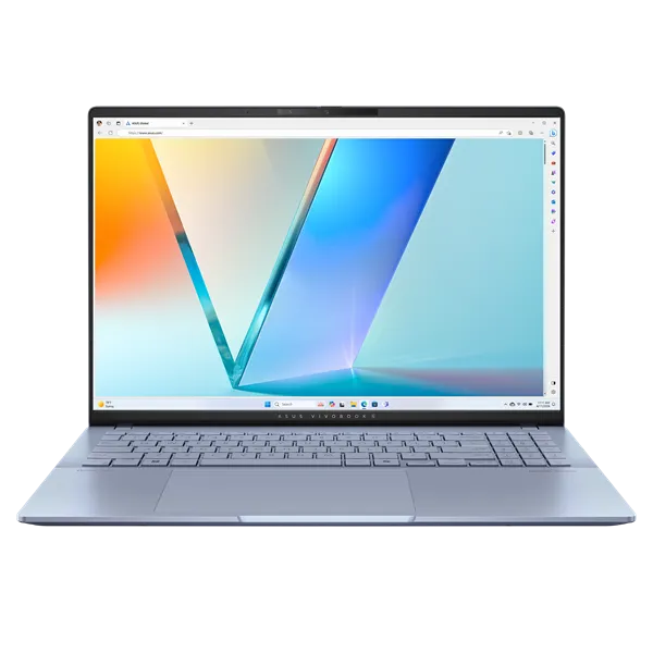 ASUS Vivobook S16 S5606CA-RI174W Intel Core Ultra 5  225H /1.7 GHz LPDDR5X/32GB 1TB PCIE G4 SSD./Intel Arc/16.0" OLED WQXGA+ BEND GLARE NON-TOUCH,400NITS(120HZ)WIN11 HOME/1.30 kg/Mist Blue