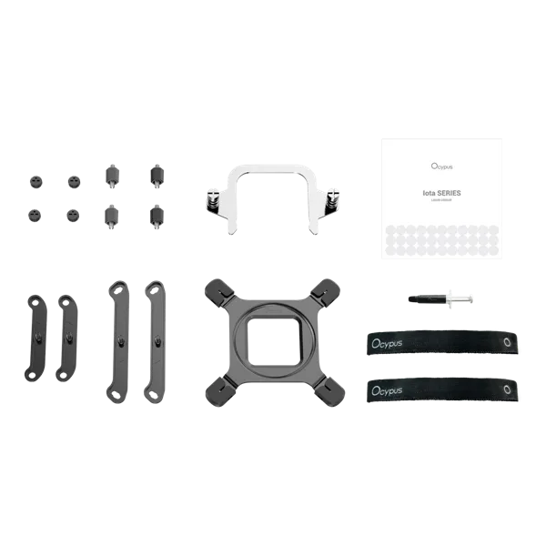 Ocypus Iota L24 WH, 240mm, Display Pump, 2x120mm FDB fans, LGA115X/1200/1700/18XX, AM4/AM5
