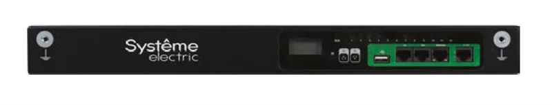 Панель распределения питания Systeme Electric Rack PDU Switched, Uniprom series, 0U, 240V, 1P, 32A, 36xC13 6xC19, 3m cord, IEC309