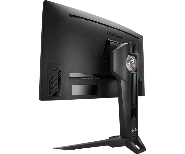 Монитор ASROCK 27" PG27Q15R2A VA 2560X1440 Curved 1500R 1 ms MPRT 550 cd 165 Hz VESA DisplayHDR400 DP HDMI*2 Swivel HAS Black
