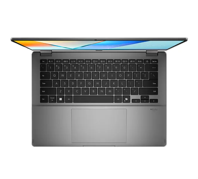 ASUS Vivobook 14 Flip TP3407SA-QL055W Intel Core Ultra 7  256V 16GB 2.2 GH LPDDR5X 16GB 1TB PCIE SSD Intel Arc Graphics 14" OLED WUXGA BEND GLARE TOUCH,400NITS/ WIN11 HOME 1.33 kg Matte Gray