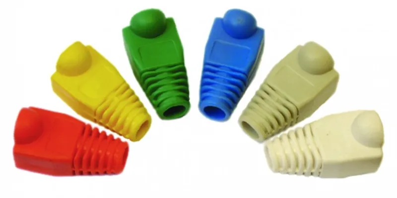 Колпачок Lanmaster (TWT-BO-6.0-YL/100) жёлтый (упак.:100шт)