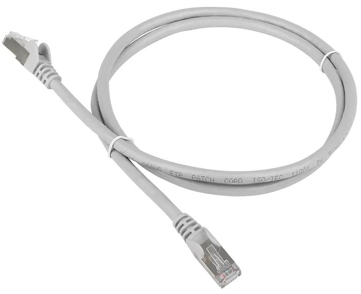 Патч-корд Lanmaster TWT-45-45-1.5/S-GY UTP cat.5E 1.5м серый RJ-45 (m)-RJ-45 (m)