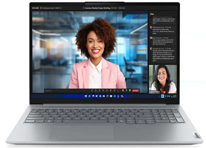 Ноутбук Lenovo Thinkbook 16 G8 IAL Core Ultra 7 255H 16Gb SSD512Gb Intel Arc 16" IPS WUXGA (1920x1200) без ОС grey WiFi BT Cam Bag (21SK0030GQ)