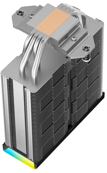 Кулер для процессора DEEPCOOL AK400 DIGITAL SE LGA1700/1200/115X/AM5/AM4 (18шт/кор, TDP 220W, PWM, Fan 120mm, 4 тепл. трубки, ARGB, черный) RET (R-AK400-BKADMN-GJD)