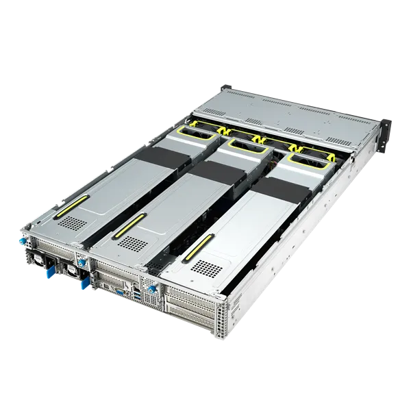 Сервер ASUS RS720-E11-RS12U, 2U, 2 x LGA4677, 32 DIMM DDR5, 12 x 3.5”/2.5" (8 x NVMe/SAS*/SATA + 4 NVMe/SATA hs), 2x M.2 slot 2280, 2x10Gbe RJ45, 8 slots PCIe 5.0, 1x OCP 3.0, 2x1600W