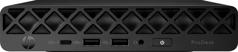 Мини ПК HP ProDesk 4 Mini G1i Ultra-7 265T,16GB,512GB,eng/rus usb kbd,mouse,WiFi,BT,DOS,1Wty (BY6V4ET)