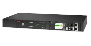 Автоматический переключатель нагрузки APC Rack ATS, 230V, 16A, C20 in, (8) C13 (1) C19 out