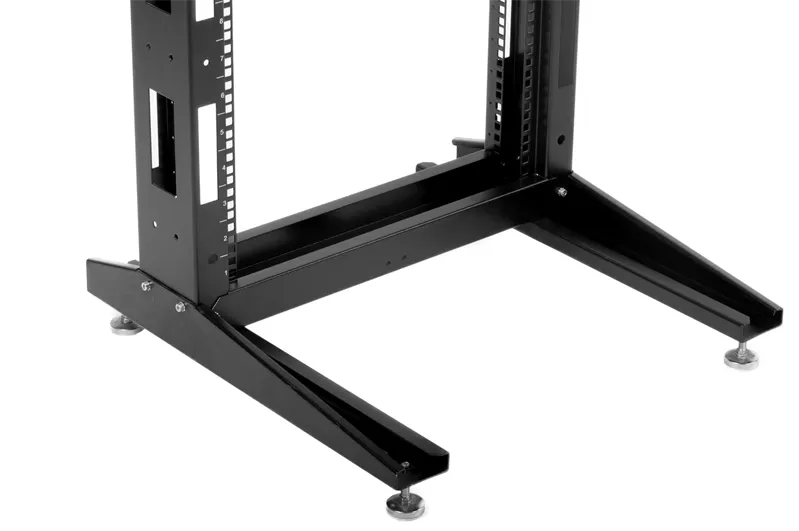 Стойка ЦМО Стойка телекоммуникационная универсальная 33U однорамная, цвет черный