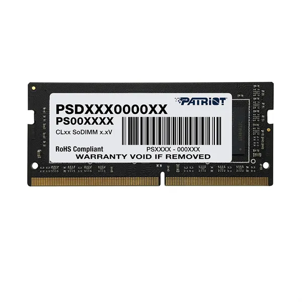 Память DDR4 8Gb 3200MHz Patriot PSD48G320081S Signature RTL PC4-25600 CL22 SO-DIMM 260-pin 1.2В single rank Ret