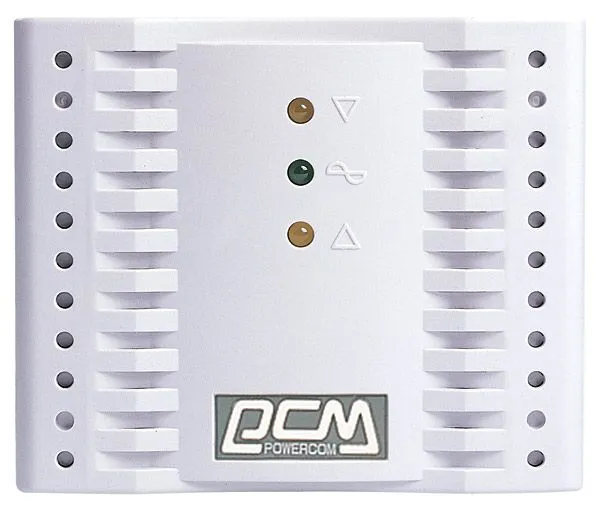 Powercom Voltage Regulator, 2000VA, White, Schuko (24350)
