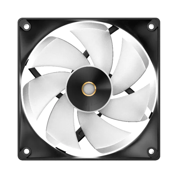 Ocypus Delta F12 BK ARGB, 120x120x25mm, 4-PIN PWM, 500-2000 RPM, 29 DBA MAX, HYDRO BEARING