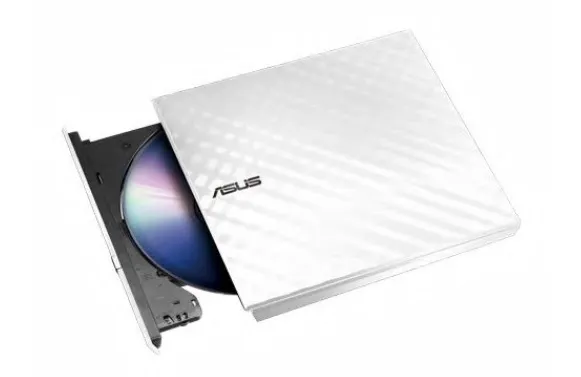 ASUS SDRW-08D2S-U LITE/WHT/G/AS retail, dvd-rw, external ; 90-DQ0436-UA221KZ