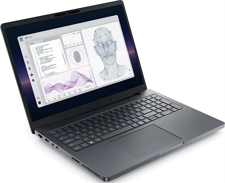 Ноутбук Dell Pro Max 16 Plus MB16250  Core Ultra 7 265HX  16" 16:10 UHD+(3840x 2400),120Hz,500 nits,DDR5 32GB (16GB*2),2TB SSD,NV RTX 3000 Blackwell (12GB GDDR7),backlight,96Whr,FPR,2.55kg,2y,Linux,Black,KB/E