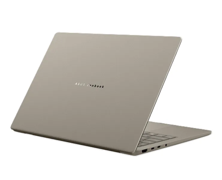 ASUS Zenbook A14 UX3407QA-QD197W Snapdragon X  X1 26 100  Qualcomm/LPDDR5X 16GB 512GB PCIE G4 SSD/ Adreno GPU/ 14" OLED WUXGA ,400NITS(HDR), WIN11 HOME 0.74 kg Zabriskie Beige