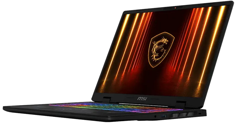 MSI Pulse A16 AI+ C3HWGKG AMD Ryzen AI 7 350 16" 16:10 QHD+(2560 x 1600), 240Hz,IPS,DDR5 32GB (16GB*2) 1TB SSD,NV RTX 5070 (8GB GDDR7),90Whr,2.5kg,1y,Dos,Black