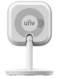 Камера Uniview Видеокамера IP, 1/2.7" CMOS, ICR, 1920x1080:30fps, Ultra 265/H.264/MJPEG, Two stream,   DC5V,  DWDR,  2.8mm fixed lens, IR range: up to 10m. Bulit-in speaker.