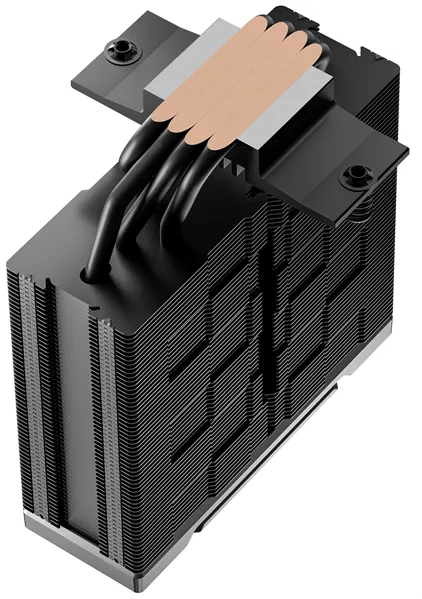 DEEPCOOL AK400 G2 LGA1851/1700/1200/115X/AM5/AM4 (12шт/кор, TDP 220W, PWM, Fan 120mm, 4 тепл. Трубки, Wood-grain top cover, черный) RET (R-AK400G2-BKNNMN-GJD)