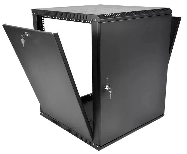 Шкаф ЦМО Шкаф телекоммуникационный настенный разборный ЭКОНОМ 18U (600  520) дверь металл, цвет черный